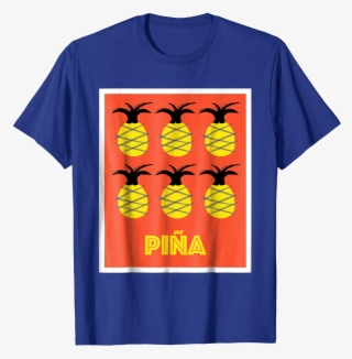 Pineapple Pattern T-shirt - Shirt