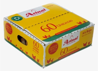 Huevo Rojo Aa60 Unidades - Box