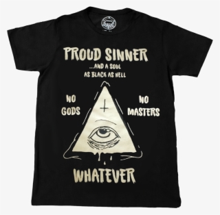 sinner t-shirt occult satanic belial clothing - triangle