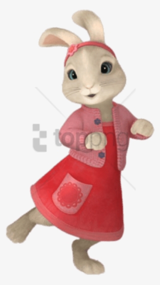 Free Png Download Lily Bobtail Dancing Png Images Background - Girl Rabbit In Peter Rabbit
