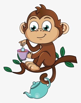 Cute Monkey Stickers Messages Sticker-7 - Cartoon
