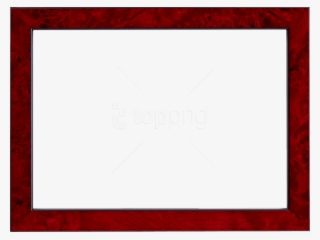 Free Png Best Stock Photos Simple Red Transparent Frame - Picture Frame