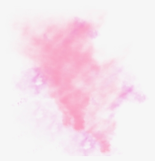 Fog Clipart Pink - Watercolor Paint