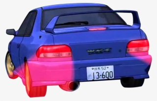 My Edit Initial D Subaru Impreza Bit Pixelated - Subaru Gc8d Initial D
