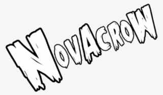 Novacrow Logo Standard Logo With Transparent Background - Calligraphy