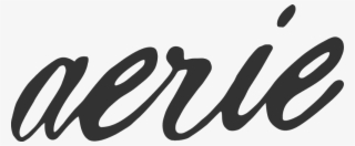 Aerie Logo American Eagle Outfitters - Calligraphy