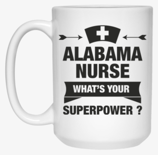 Alabama Nurse Coffee Mug For Al State Outline Pride - Mug