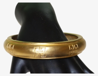 Signed Givenchy Bracelet In 22kt Gold Overlay - Ring