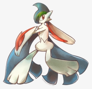 Mega Gallade Is Ready To Save The Day ノ - Illustration