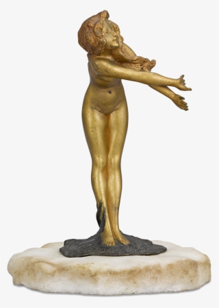 Bergman Vienna Nude Bronze Sculpture - Statue