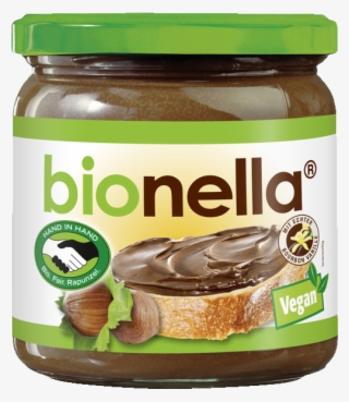 Bionella Chocolate Hazelnut Spread, Vegan, Hand In - Bionella