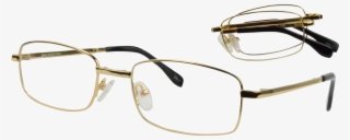 M2178 Gold Discount Eyeglasses - Shadow