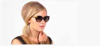 Blond Woman Wearing Sunglasses - Girl