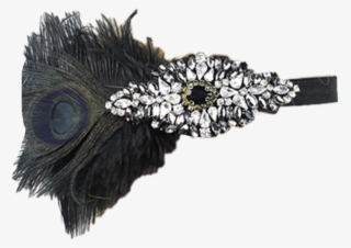 #headband #hairband #flapper #1920s #sticker #feather - Headpiece