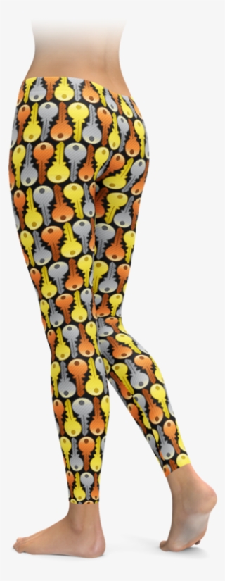 Tessellated House Keys Leggings - Leggings