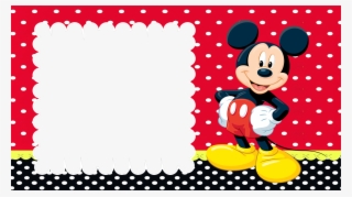Invitaciones De Mickey Mouse - Plantillas Para Invitaciones De Mickey Mouse