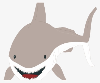 Bull Shark Clipart Smiley Shark - Shark With No Background
