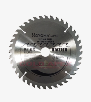 Hoyoma Circular Saw Blade 8"x40t - Dewalt Dt1156