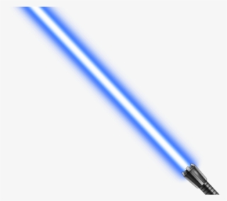 Luke Skywalker Clipart Blue Lightsaber - Writing