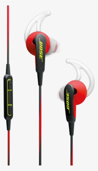 New Red Bose Soundsport Ie In-ear Headphones/mobile - Bose In Ear Headphones Red