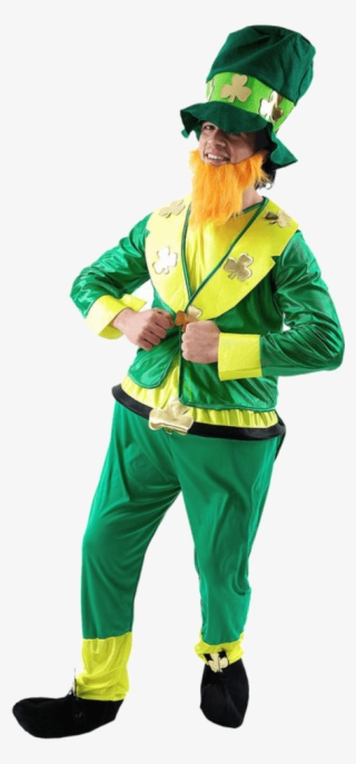St Patrick's Leprechaun Costume - Leprechaun Dress Up Transparent