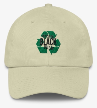 Recycle The Black Dollar Cotton Cap - Gorra Con Una Rosa