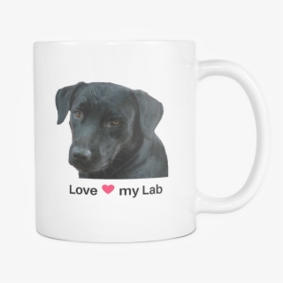Black Lab "love My Lab" Coffee Mug - Plott Hound