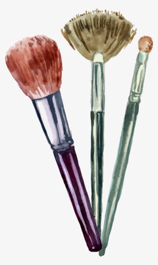 Cosmetic Vector Makeup Design - Makeup Brush Png