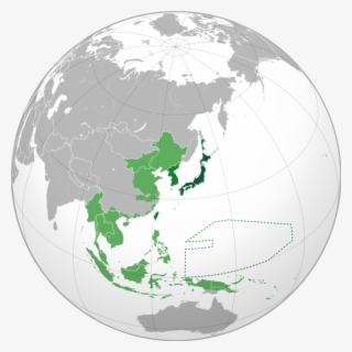 The Greater East Asia Co-prosperity Sphere In - Japon Sur La Carte Du Monde
