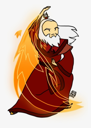 Fire Aang Avatar Water Earth Atla Nick Air Legend Of - Illustration