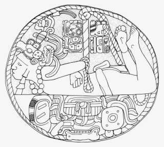 Medium Image - Drawing Mayan Transparent