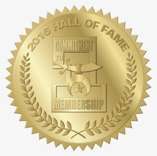 2016 Membership Hall Of Fame - Seal