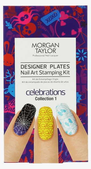 Morgan Taylor Designer Plates Nail Art Kit Celebrations - Ice Cream Bar