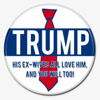 Anti Trump Button - Emblem