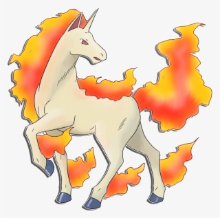 Dark Rapidash Worth - Cartoon