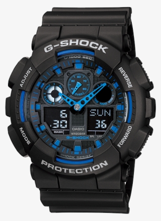 G Shock Ga 100 1a2dr - Blue G Shock Watch Price