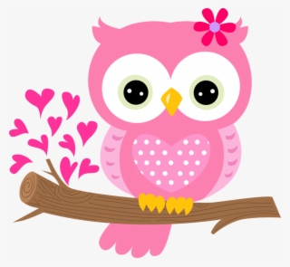 Pink Owl Lovely Hq Image Free Png Clipart - Pink Owl Png