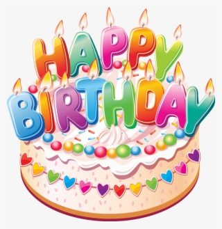 Happy Birthday Quotes, Birthday Cake Clip Art, Happy - Happy Birthday Cake Png