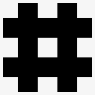 Grand Hashtag Icon - Cross