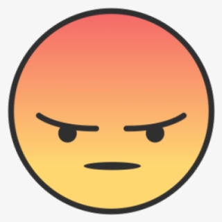 Angry Emoji Clipart Surprised Emoji - Circle