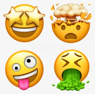Free Png Download New Cool Emoji Ios Png Clipart Png - Apple Emoji