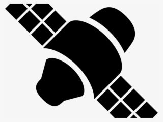 Satellite Clipart Icon Hd - Satellite Clipart Black And White