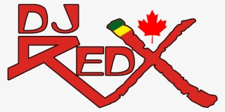Dj Red X Logo - Canada Flag