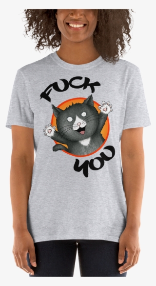 Happy Cat Fuck You Unisex T-shirt - T-shirt