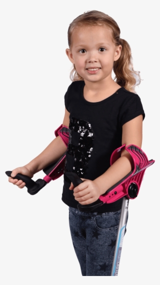 Little Girl With Smartcrutch - Girl