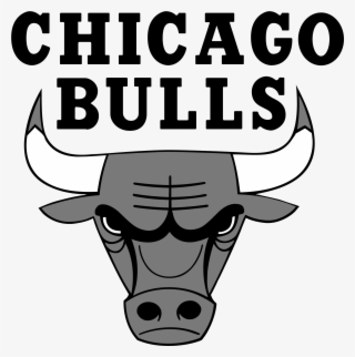 Chicago Bulls Logo Png Transparent & Svg Vector Freebie - Chicago Bulls Logo Black And White