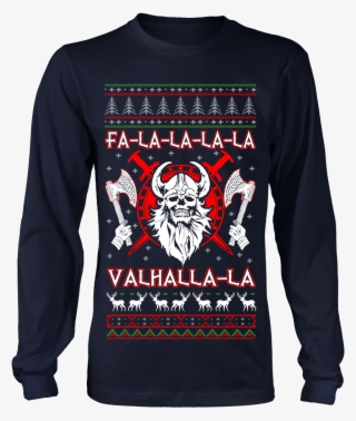 Valhalla Ugly Christmas Sweater Style Printed- Sweatshirt - Lil Durk 2x Shirt