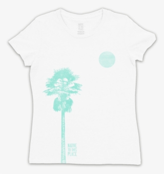 W's Ca Desert Palm Organic Cotton T-shirt - Desert Palm