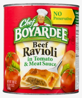 Food Beefaroni - Chef Boyardee Ravioli