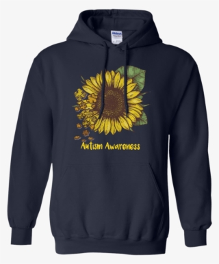 fabulous autism awareness sunflower shirt hoodie teeskool - bendy and the ink machine sweater